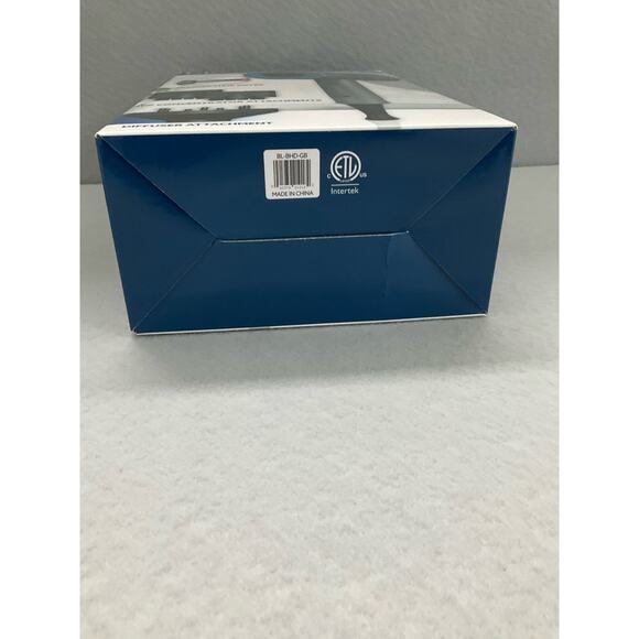 BLISS BLADELESS SUPERSONIC HAIR DRYER w/ATTACHMENTS 3 HEAT 2 SPEED NWT - Picture 3 of 3